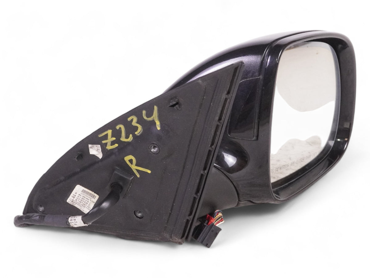 07-09 Audi Q7 4L Power Side View Mirror Door Blind Spot Alert Right Side OEM