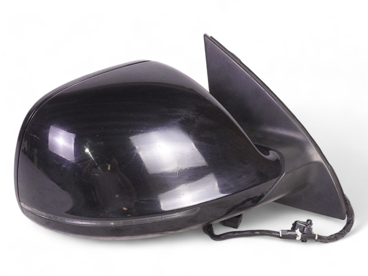 07-09 Audi Q7 4L Power Side View Mirror Door Blind Spot Alert Right Side OEM