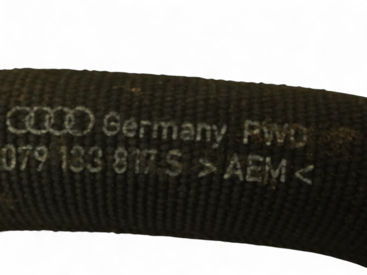 14-17 Audi RS7 4G Hose Pipe Tube Line Secondary Air Connection Injection OEM