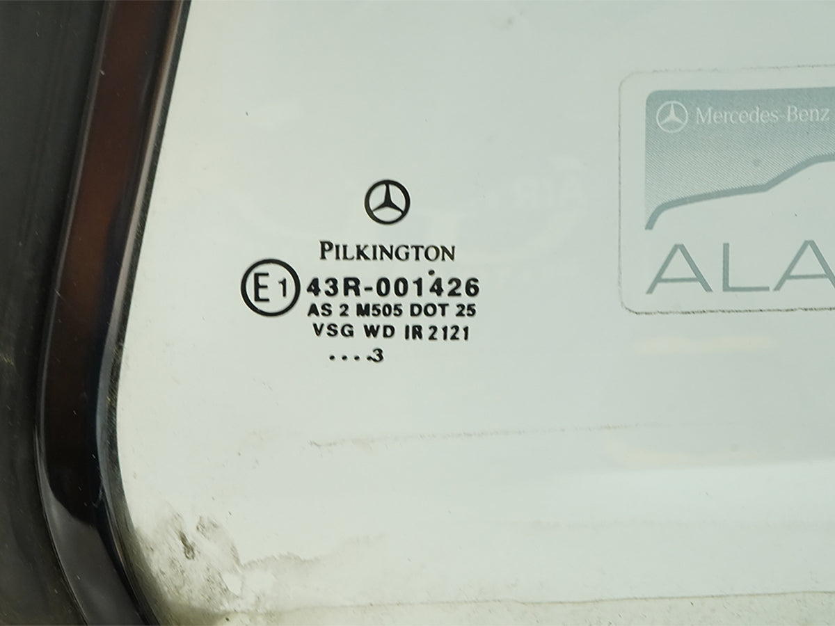 00-06 Mercedes CL500 CL600 CL55 C215 Quarter Window Glass Rear LH 2156700310 OEM