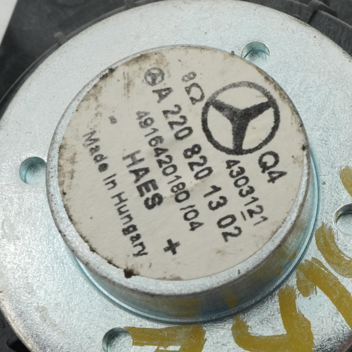 00-06 Mercedes CL500 CL600 CL55 CL65 C215 Dash Audio Speaker A2208201302 OEM