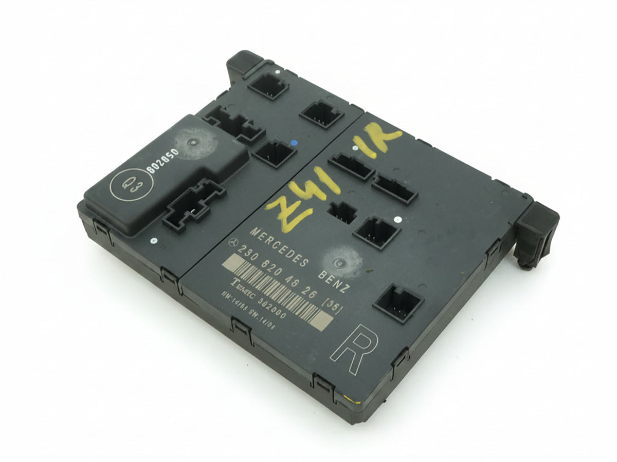 03-06 Mercedes SL500 SL550 SL55 R230 Door Control Module Right A2308204826 OEM
