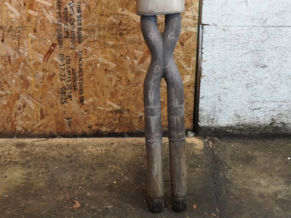 14-17 Maserati Quattroporte M156 Exhaust Muffler Resonator Pipe 670009396 OEM