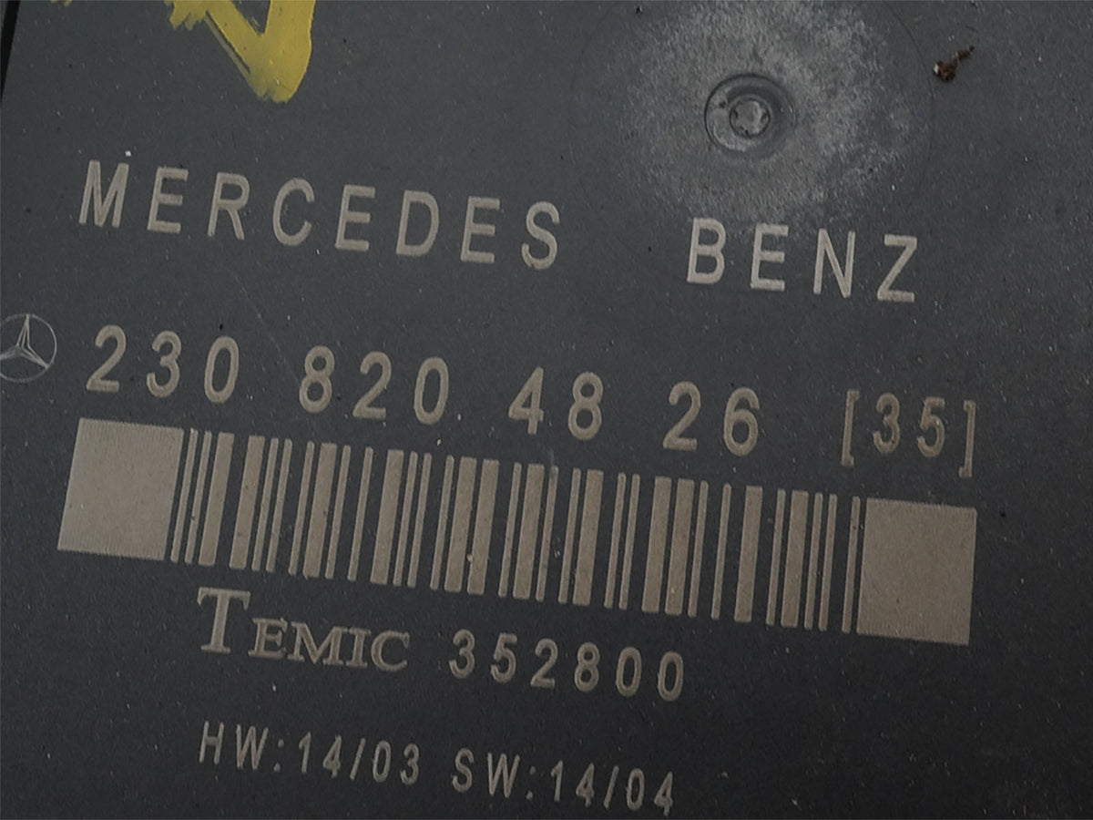 03-06 Mercedes SL500 SL550 SL55 R230 Door Control Module Right A2308204826 OEM