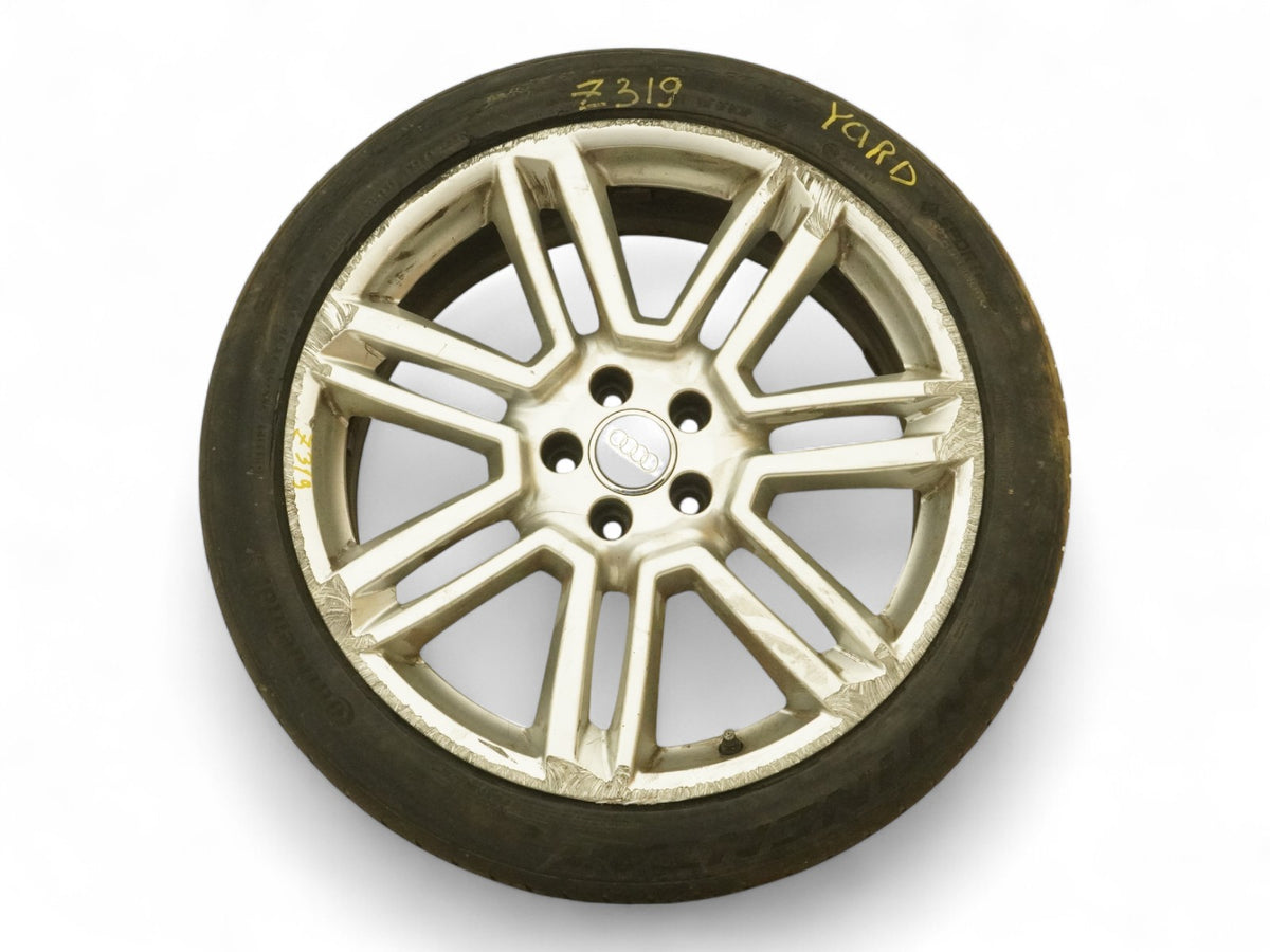 14-18 Audi Rs7 4G Wheel Rim 20X8J 5-112Mm Et35 W Tire Set Of 2 4G0601025Ap OEM