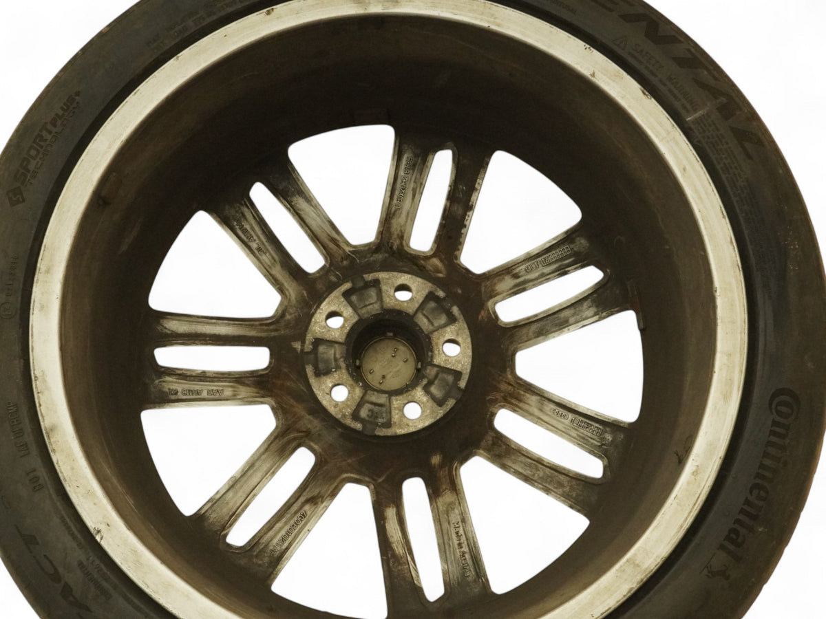 14-18 Audi Rs7 4G Wheel Rim 20X8J 5-112Mm Et35 W Tire Set Of 2 4G0601025Ap OEM