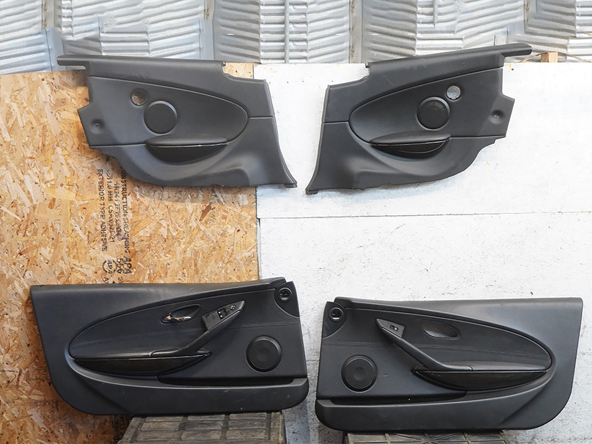 06-10 BMW 650i M6 E63 E64 Inner Door Panel W Switch LH RH SET 51417115496 OEM