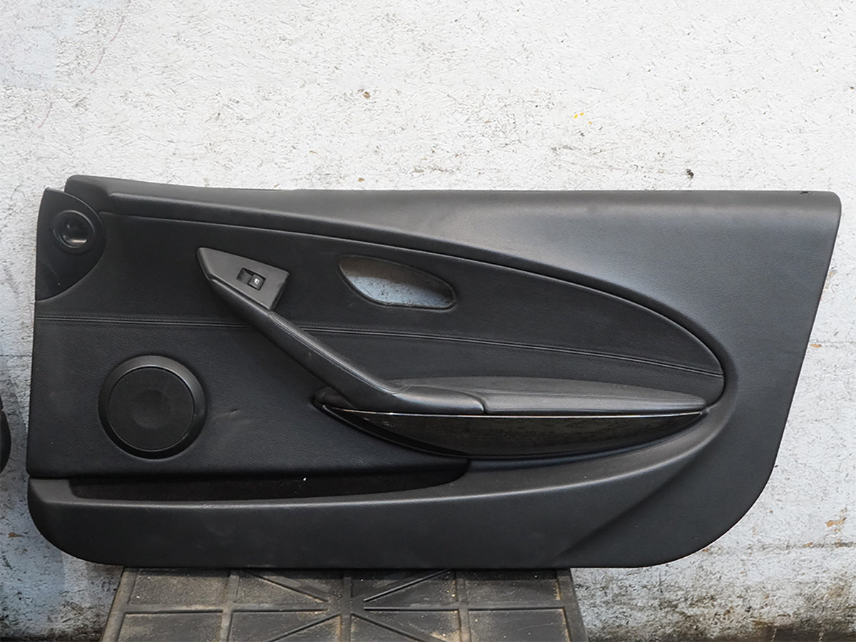 06-10 BMW 650i M6 E63 E64 Inner Door Panel W Switch LH RH SET 51417115496 OEM