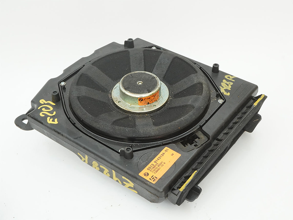 04-10 BMW 645i 650i E63 E64 Subwoofer Speaker Front Rear LH RH SET 6513914313301