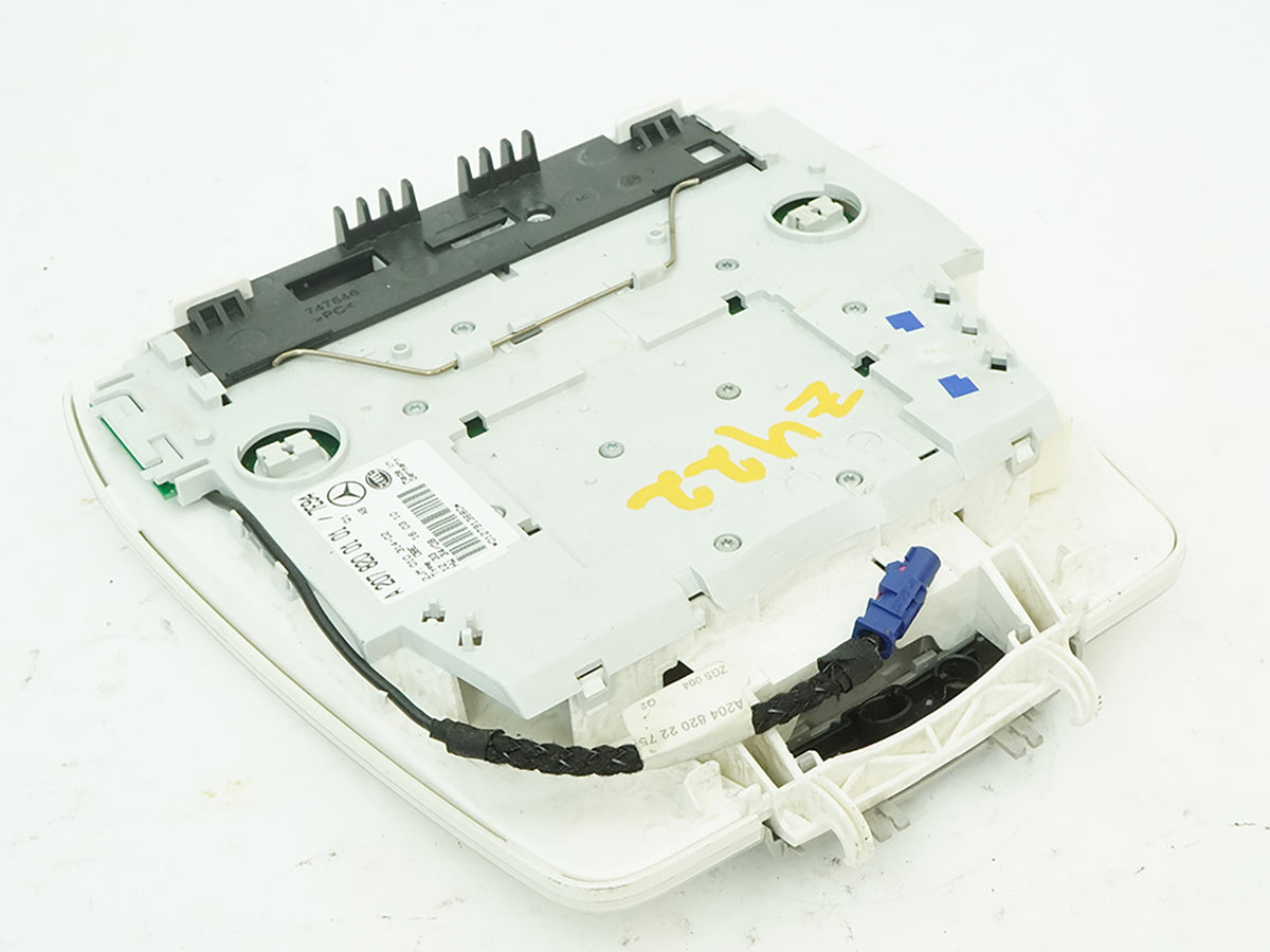 11-17 Mercedes E350 E550 C207 Dome Light Lamp Overhead Console Front A2078200101