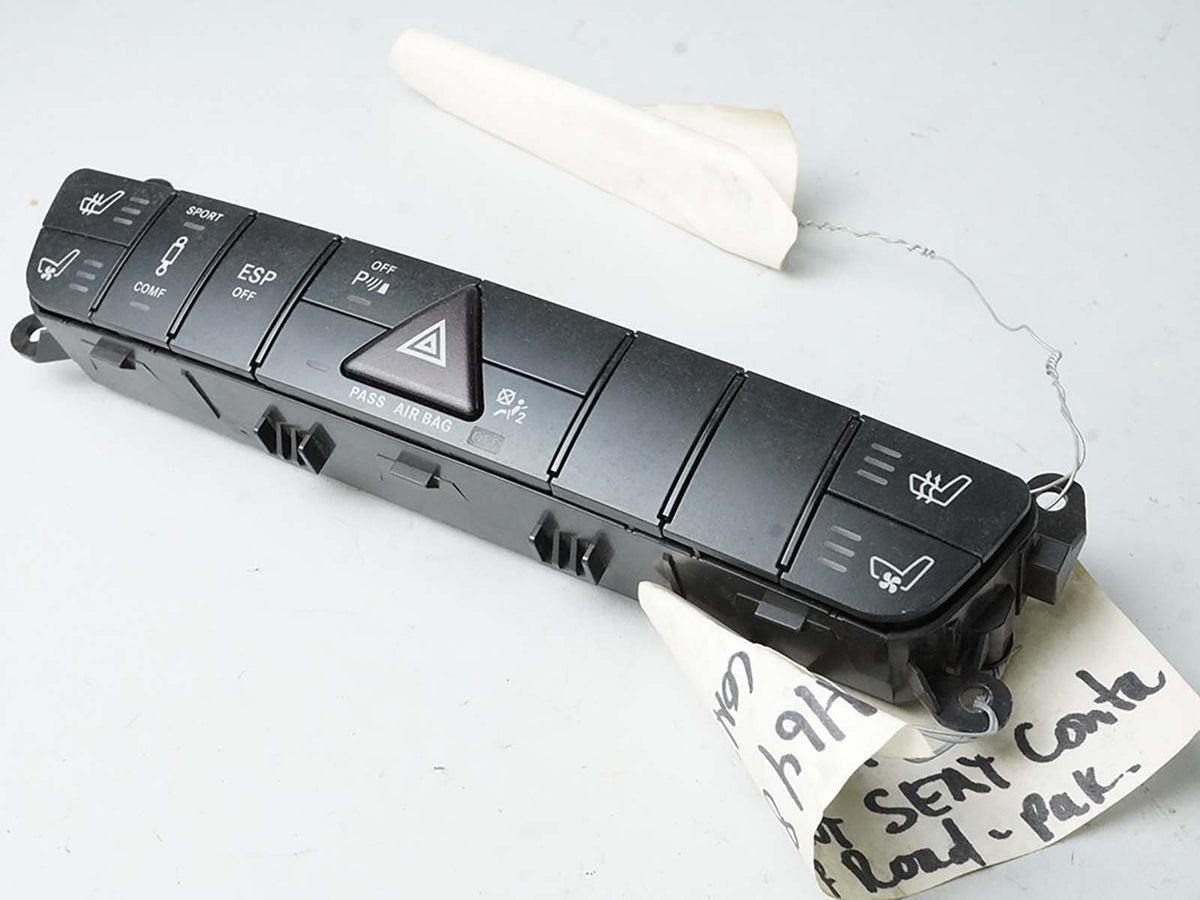 2006 - 2011 Mercedes Ml W164 Seat Heater Cool Hazard Esp Off Comfort Sport OEM