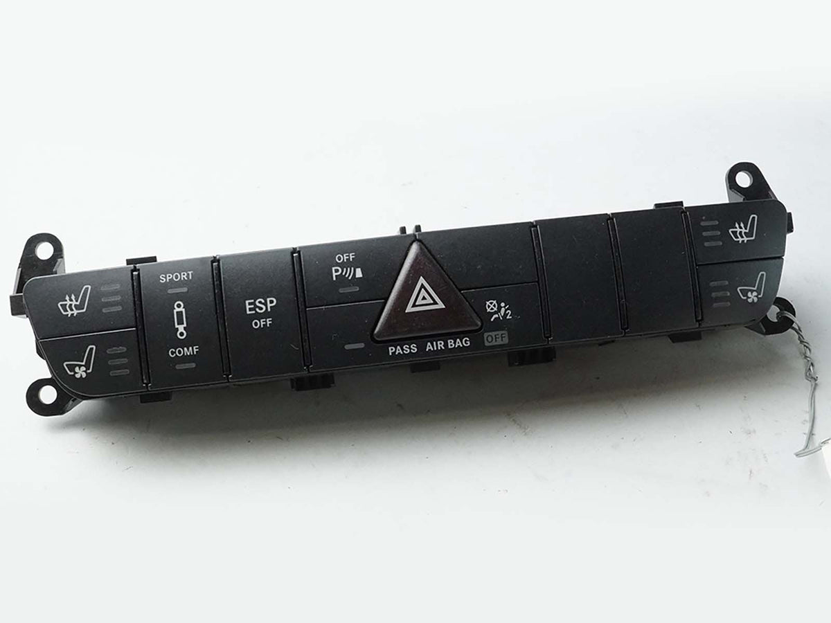2006 - 2011 Mercedes Ml W164 Seat Heater Cooling Hazard Esp Off Comfort Sport