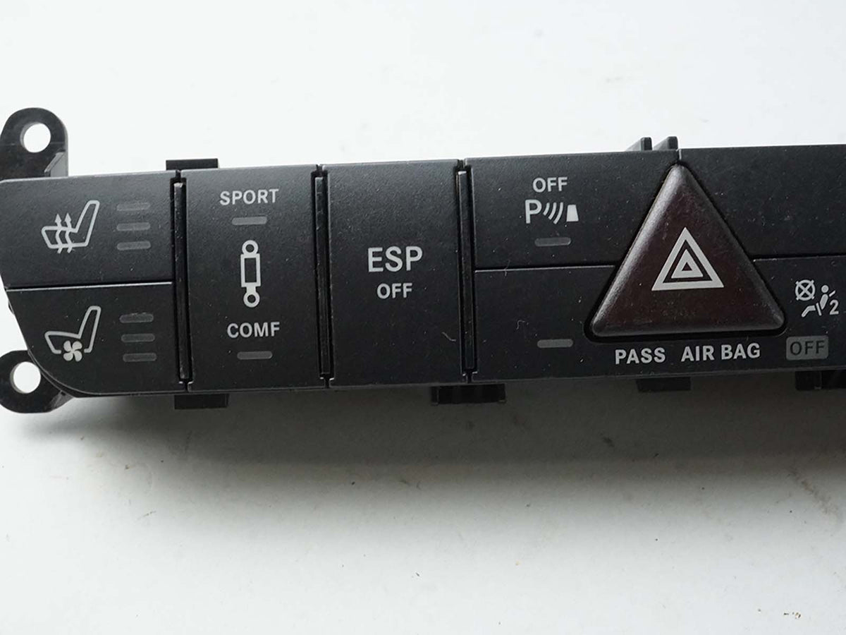 2006 - 2011 Mercedes Ml W164 Seat Heater Cooling Hazard Esp Off Comfort Sport