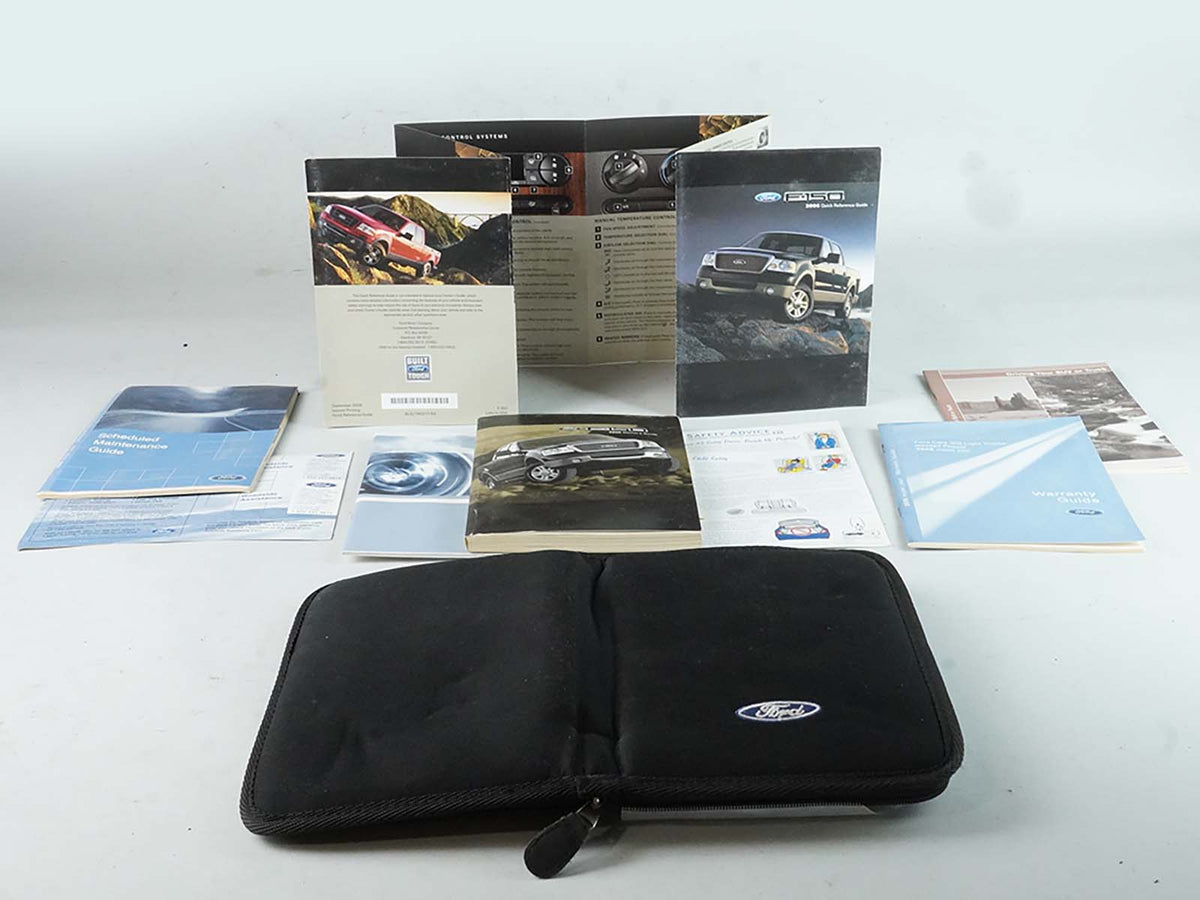 2004 - 2008 Ford F150 Pickup Manual Owners Driver Operator Books W Case OEM