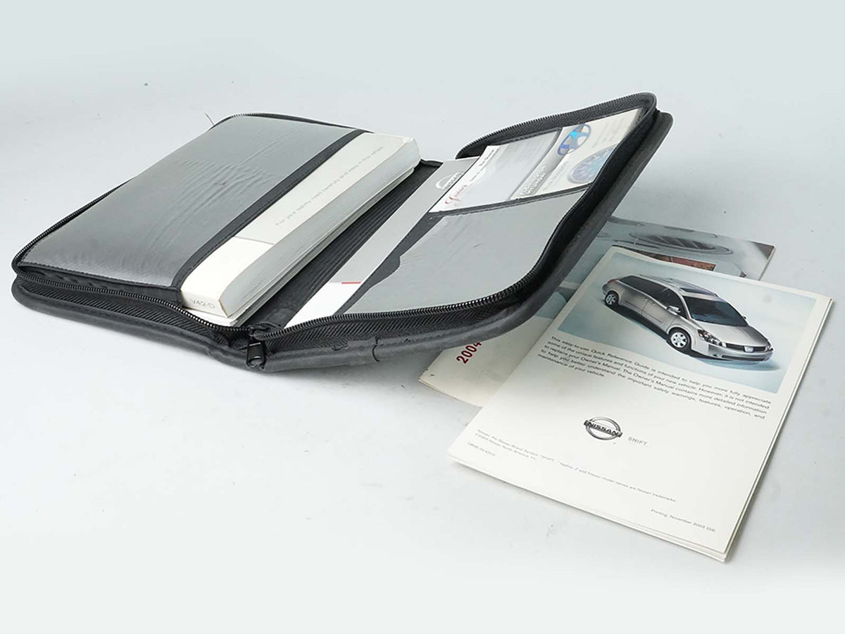 2004 Nissan Quest Manual Owners Drivers Operator Information Books W Case OEM