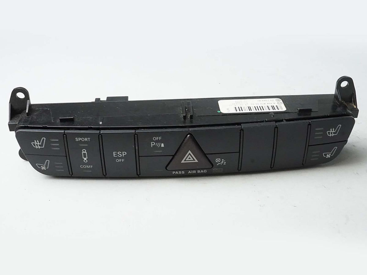 2006 - 2011 Mercedes Benz Ml W164  Hazard Esp Off Seat Heater Cool Comfort Sport