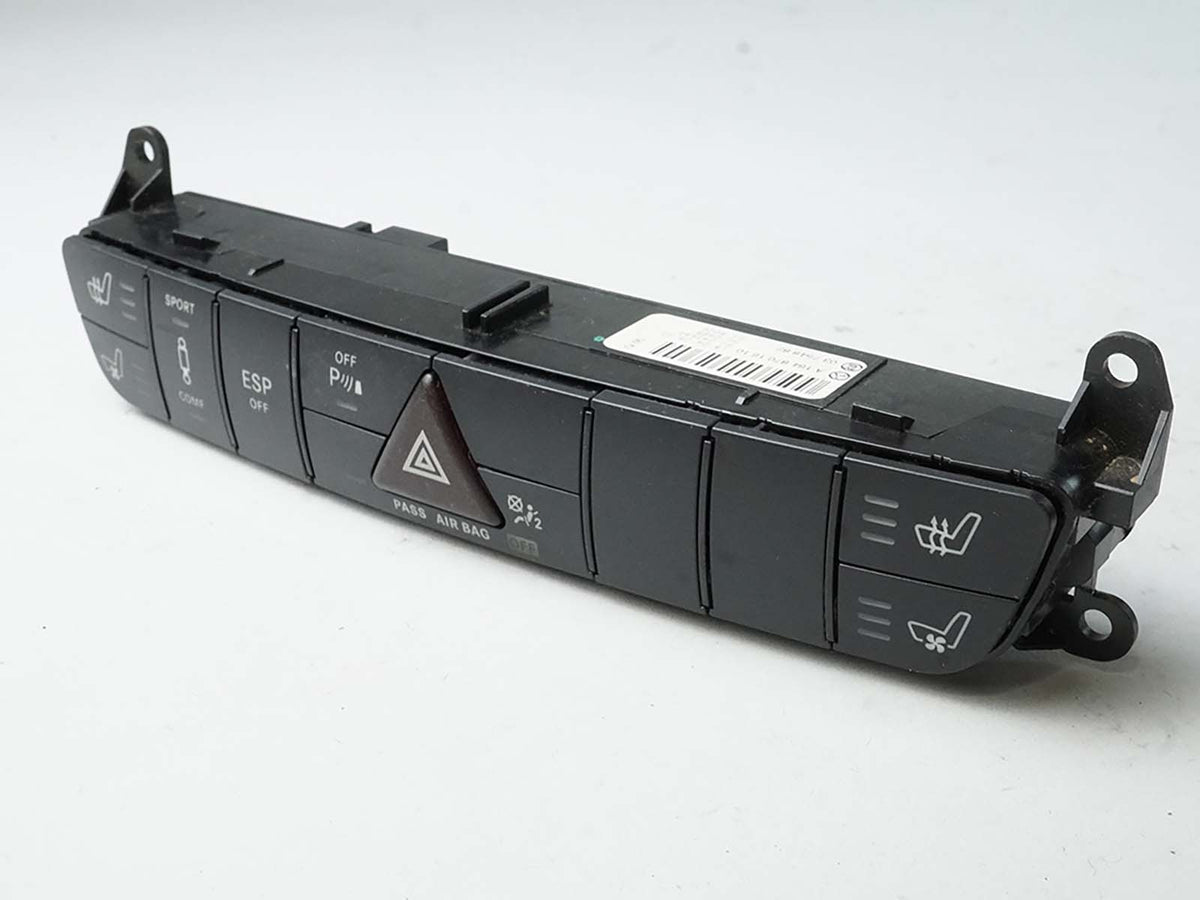 2006 - 2011 Mercedes Benz Ml W164  Hazard Esp Off Seat Heater Cool Comfort Sport