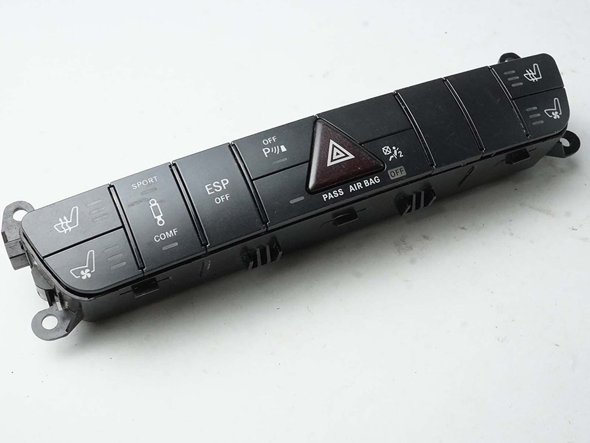 2006 - 2011 Mercedes Benz Ml W164  Hazard Esp Off Seat Heater Cool Comfort Sport