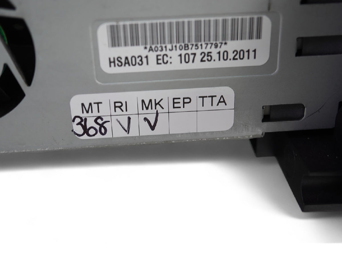 2012-2013 Audi A7 4G MMI Multimedia CD Player Receiver Parking Traction Switch