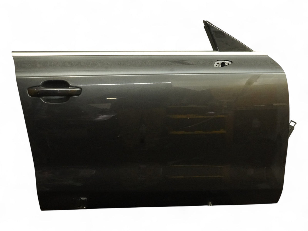 12-17 Audi Rs7 S7 A7 4G Door Panel Exterior Handle Window Glass Front Right OEM