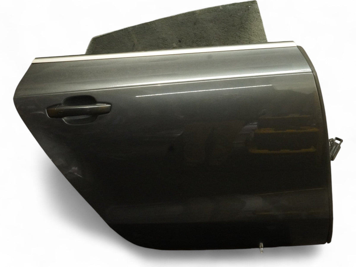 12-17 Audi Rs7 S7 A7 4G Door Panel Exterior Handle Window Glass Rear Right OEM