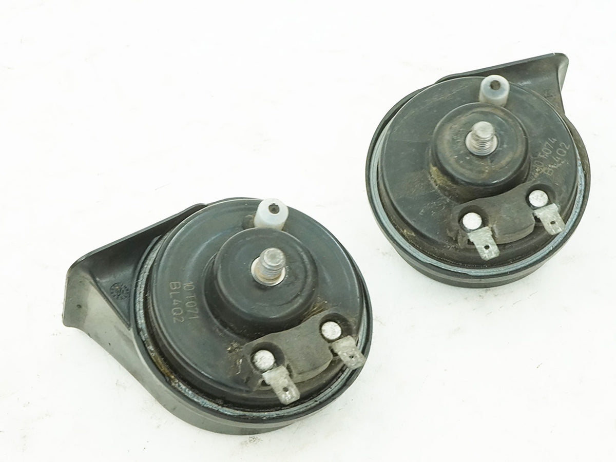 10-11 Mercedes E350 E550 C207 Horn Signal Pitch Alarm High Low Tone Set Of 2 OEM
