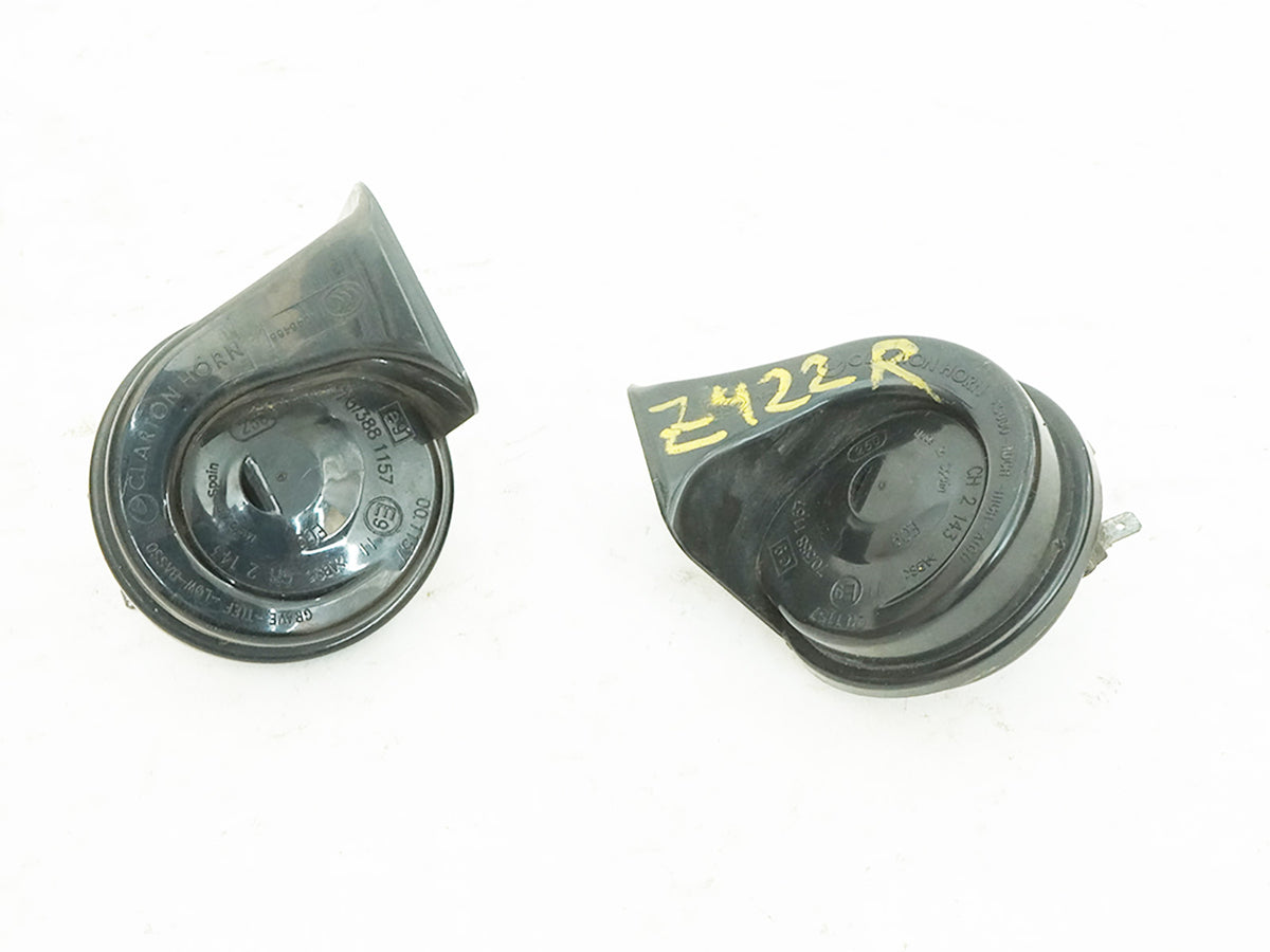 10-11 Mercedes E350 E550 C207 Horn Signal Pitch Alarm High Low Tone Set Of 2 OEM