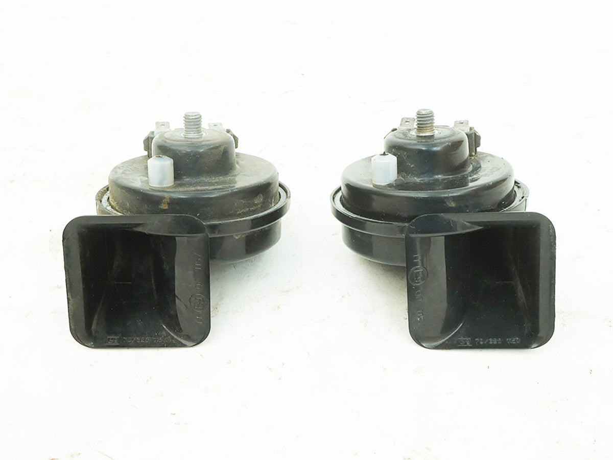 10-11 Mercedes E350 E550 C207 Horn Signal Pitch Alarm High Low Tone Set Of 2 OEM