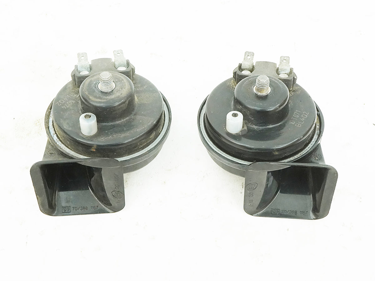 10-11 Mercedes E350 E550 C207 Horn Signal Pitch Alarm High Low Tone Set Of 2 OEM