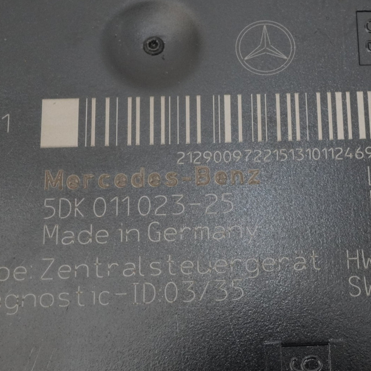 2014 Mercedes CLS550 C218 SAM Fuse Relay Box Junction Module Rear 2129009722 OEM
