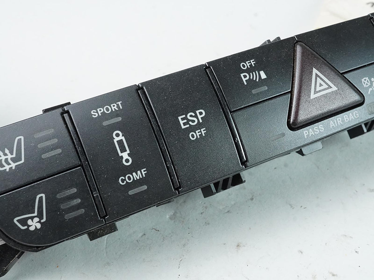 2006 - 2011 Mercedes Ml W164 Esp Off Comfort Sport Hazard Seat Cool Heater OEM