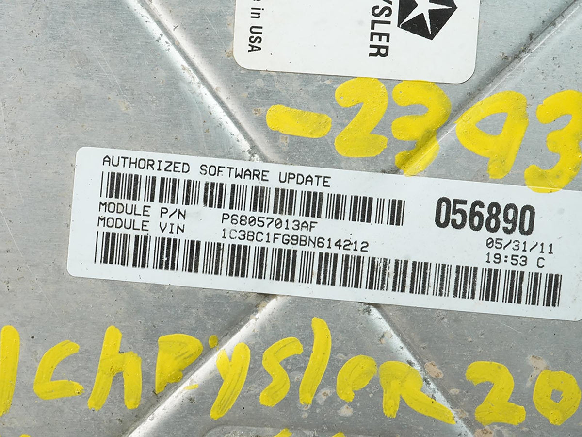 2011 Chrysler 200 Dodge Avenger 3.6L Engine Ecu Electronic Module Control OEM