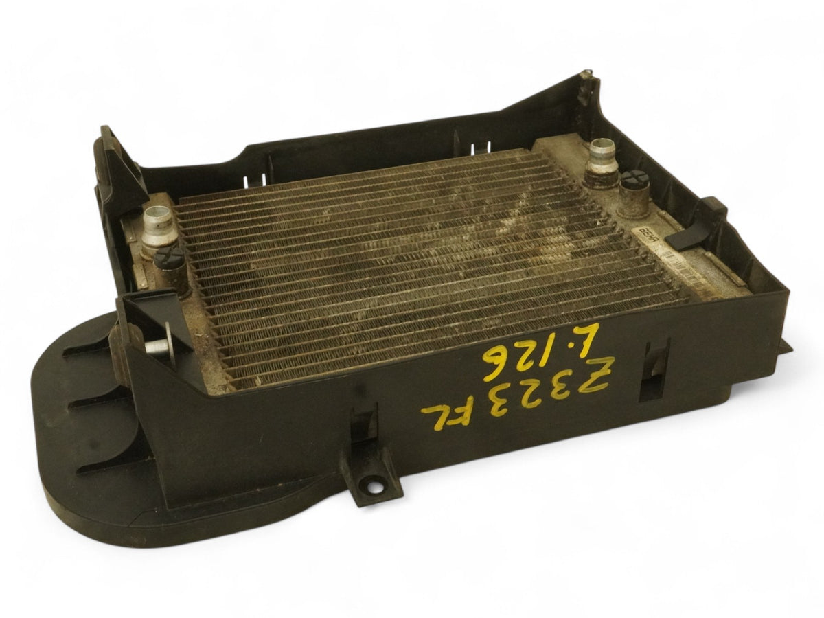 10-13 Bmw X5M E70 4.4L Auxiliary Coolant Cooling Radiator Cooler W Shroud Left