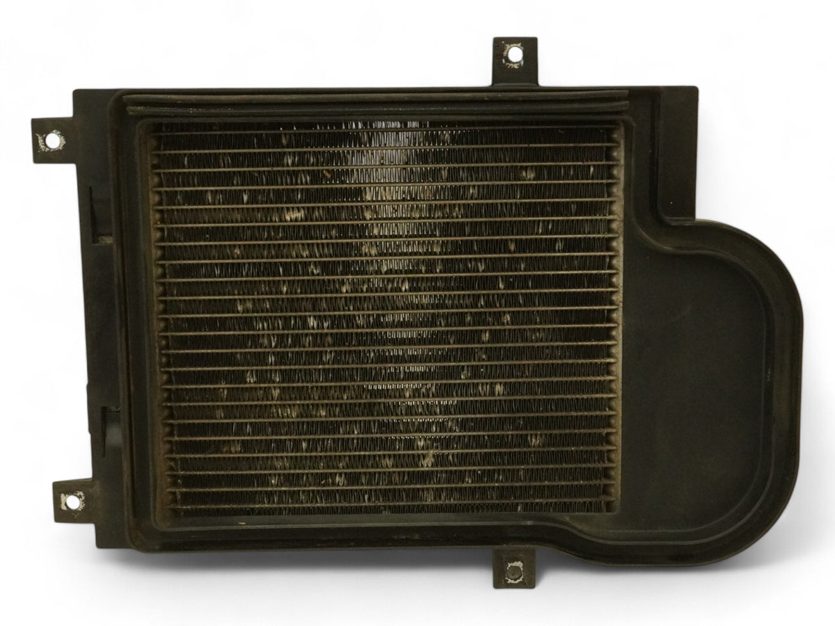 10-13 Bmw X5M E70 4.4L Auxiliary Coolant Cooling Radiator Cooler W Shroud Left