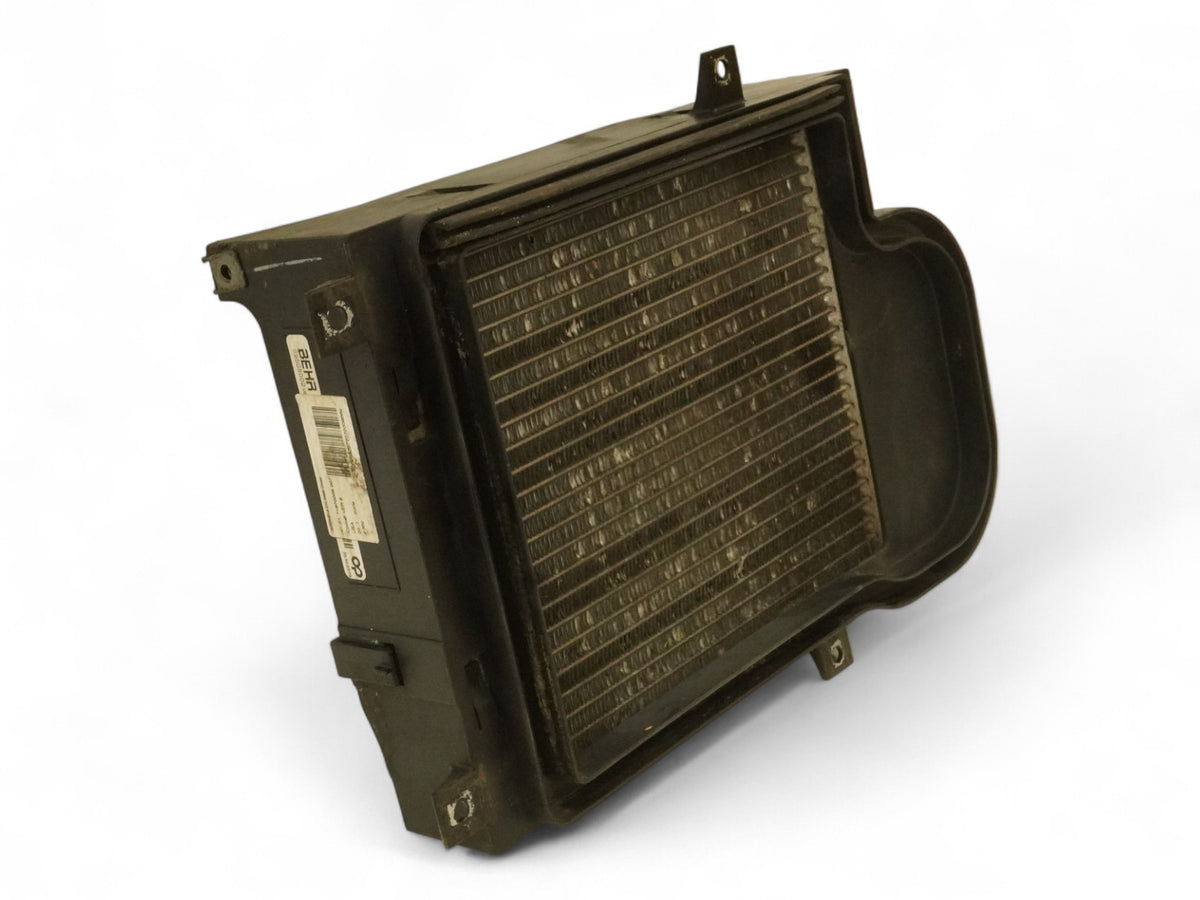 10-13 Bmw X5M E70 4.4L Auxiliary Coolant Cooling Radiator Cooler W Shroud Left