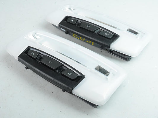 2013 - 2016 Bmw 3 Series F30 Dome Light Lamp Console Overhead Roof Set Of 2 OEM