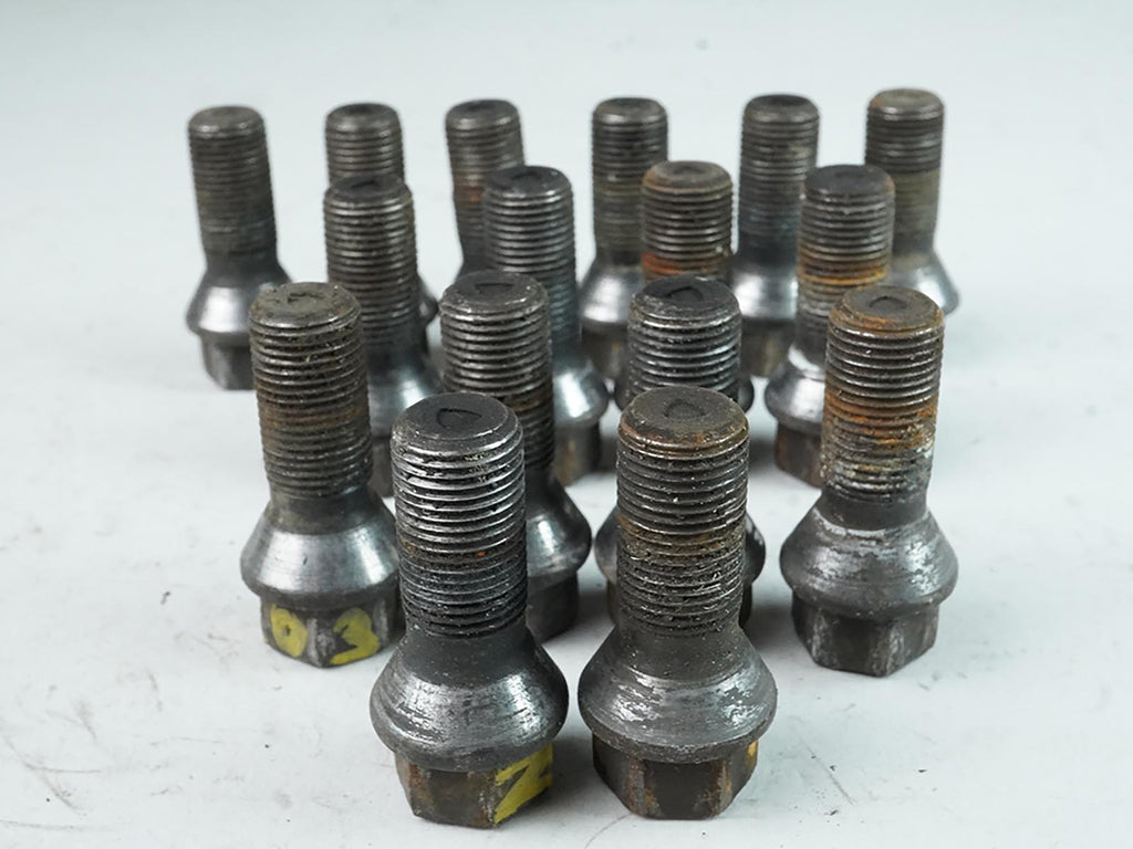  2012 - 2018 BMW 3 SERIES F30 NUG LUTS WHEEL BOLTS STANDARD SET OF 16 OEM, buy