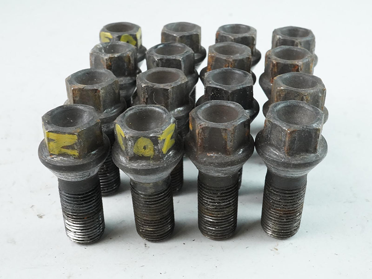 2012 - 2018 Bmw 3 Series F30 Nug Luts Wheel Bolts Standard Set Of 16 OEM