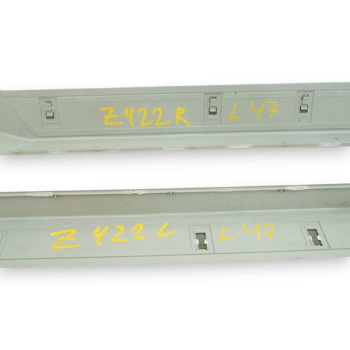 2010-2017 Mercedes E350 E550 C207 Left & Right Door Sill Scuff Plate Cover OEM