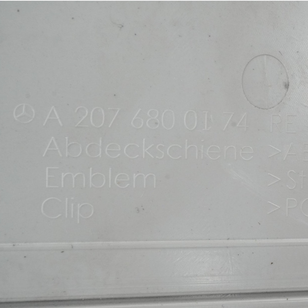 2010-2017 Mercedes E350 E550 C207 Left & Right Door Sill Scuff Plate Cover OEM