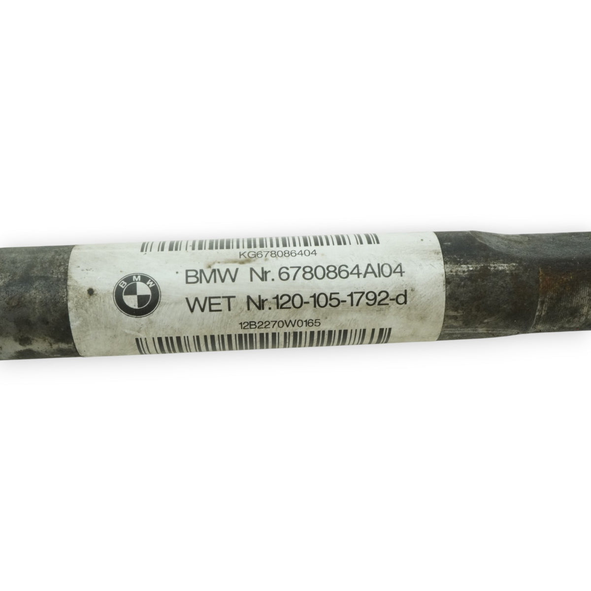 12-15 BMW X1 E84 Steering Column Intermediate Shaft Universal Joint 6780864 OEM