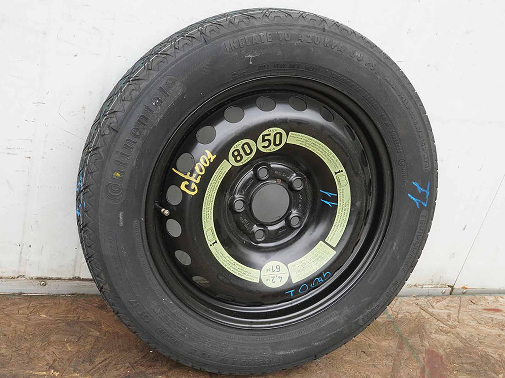  2008 - 2014 Mercedes Benz C Class W204 Spare Tire Wheel Emergency 125/90 R16 OEM, cheap