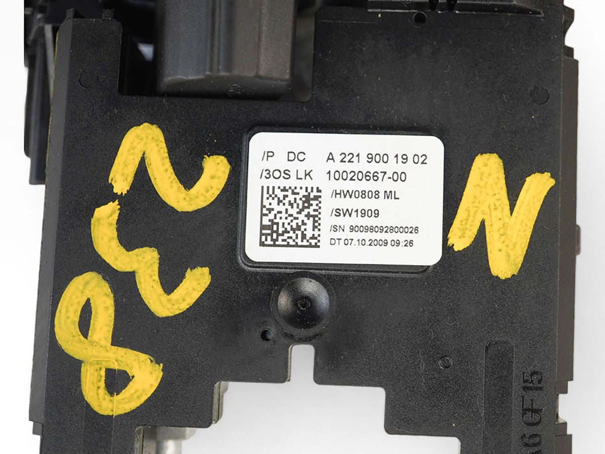 09-13 Mercedes S W221 Turn Signal Wiper Cruise lamp Shifter Switch A2215404701