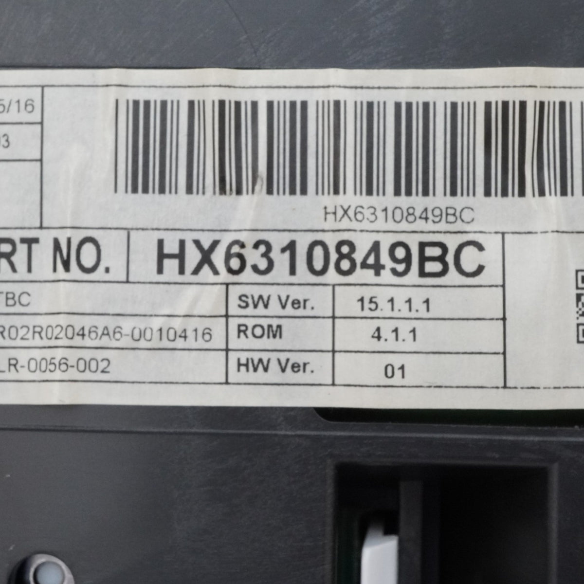 2017 Jaguar XF X260 2.0L Diesel Instrument Cluster Speedometer HX6310849BC OEM