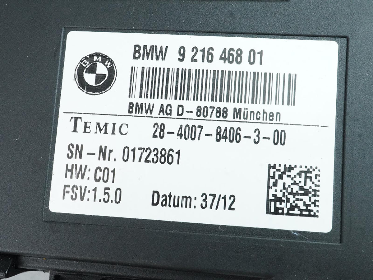 2012 - 2015 Bmw 3 Series F30 Seat Computer Module Control Rear 921646801 OEM