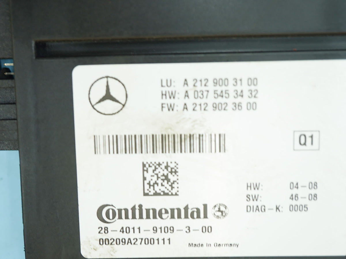 2010 - 2012 Mercedes Benz S Class W221 Adaptive Distronic Control Module OEM