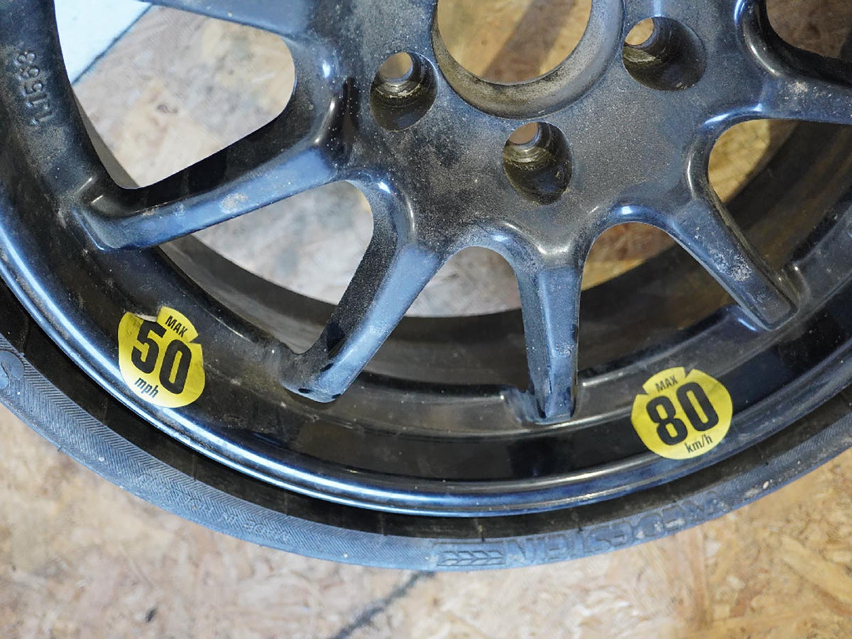 2003 - 2012 Mercedes Benz Sl Class R230 Spare Wheel Standard 17X6 5 Lug W Tire
