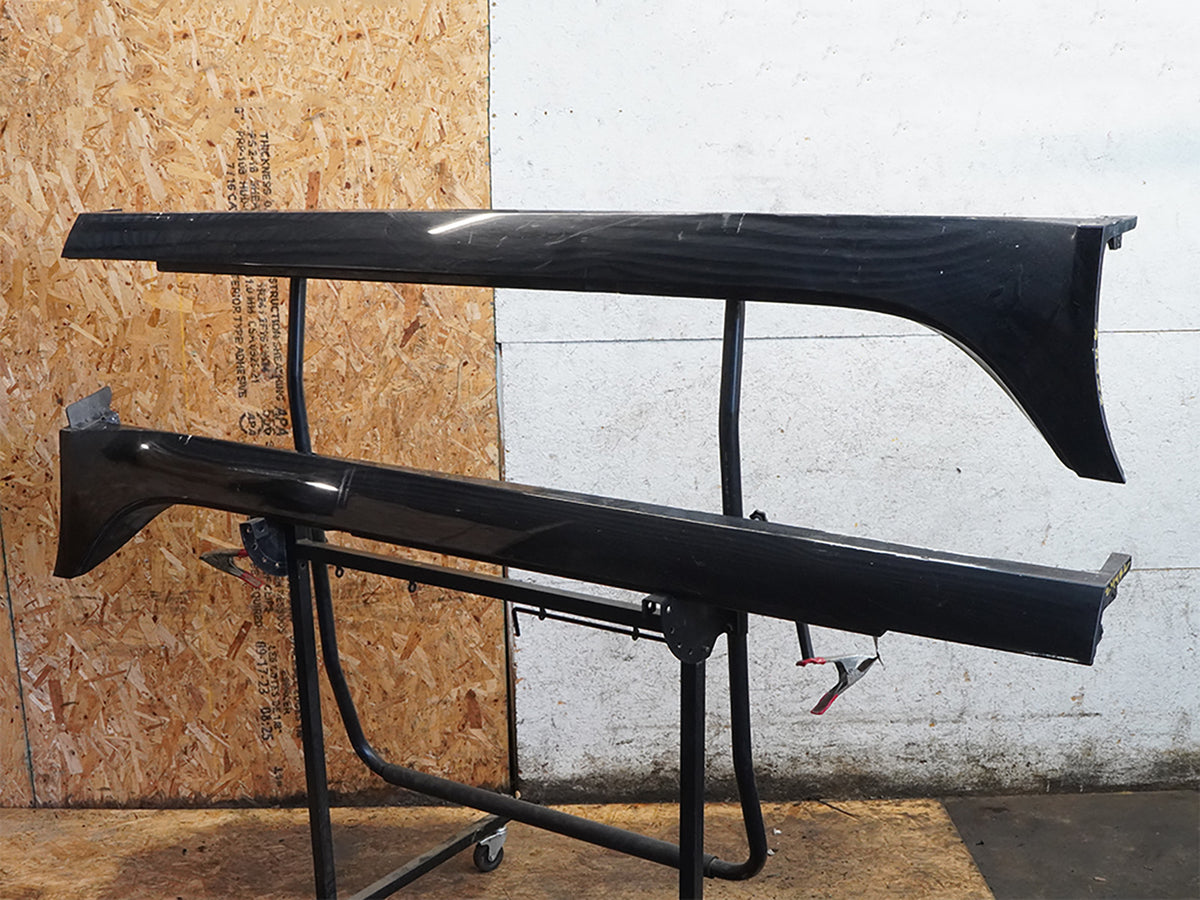 16-23 Jaguar XF X260 Rocker Panel Side Skirt Left Right Set Black T2H6331LML OEM