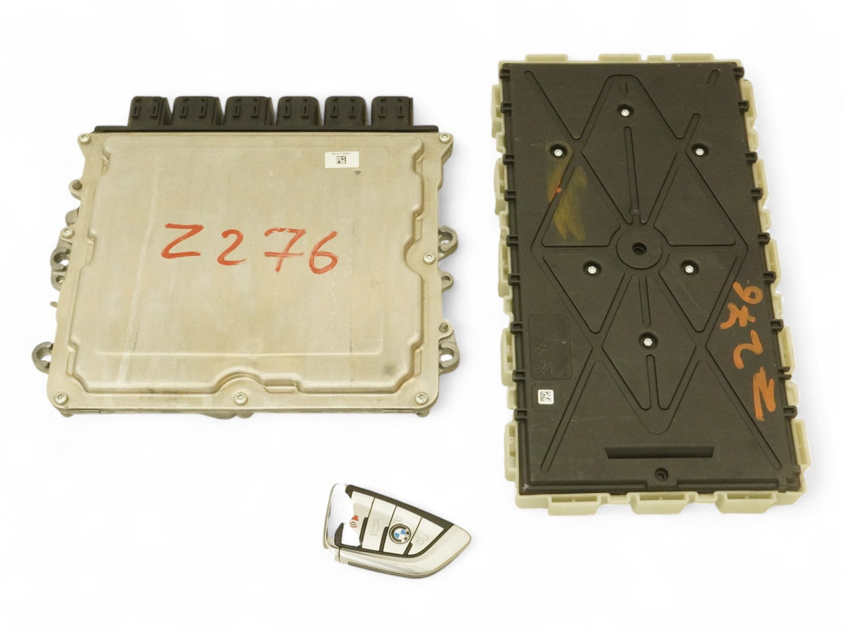 16-18 Bmw 7 Series G11 740I 3.0L Ecu Body Bcm Engine Control Module Key Set OEM