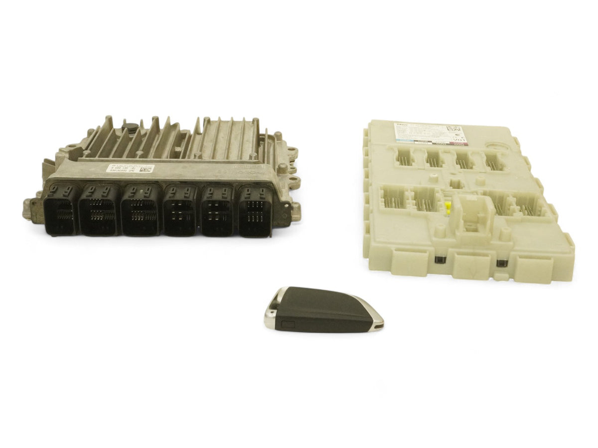 16-18 Bmw 7 Series G11 740I 3.0L Ecu Body Bcm Engine Control Module Key Set OEM